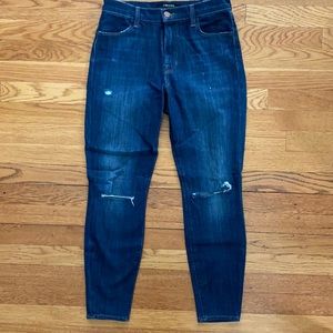 J Brand Alana Skinny Distressed Jean